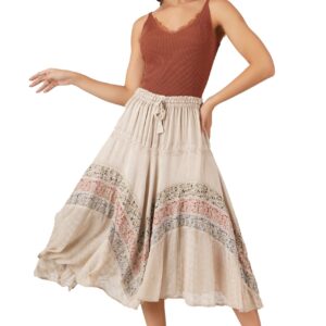 Little Flowers Printed Skirt